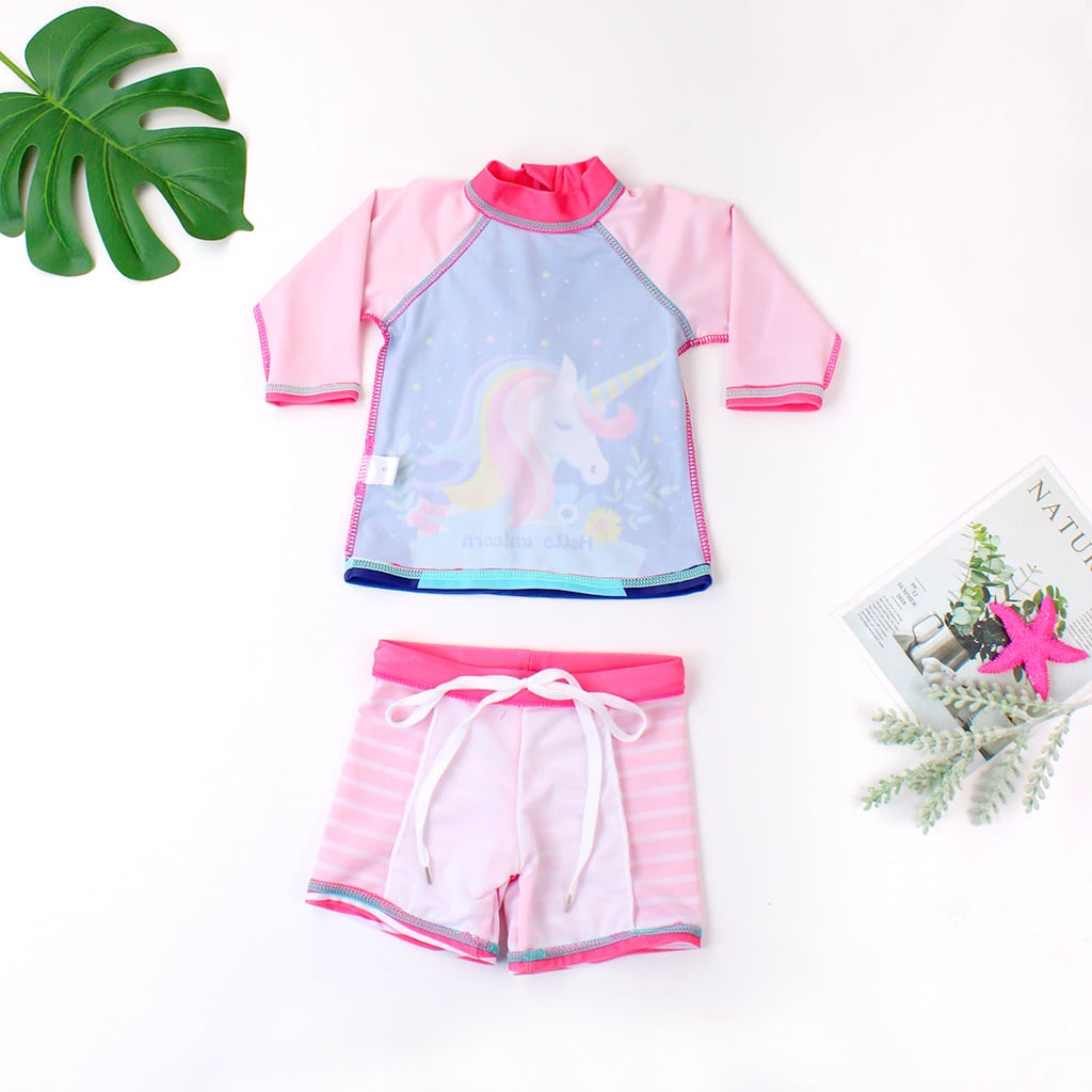 Costum de Baie Copii Unicorn - 18-24 luni - 2 | YEO